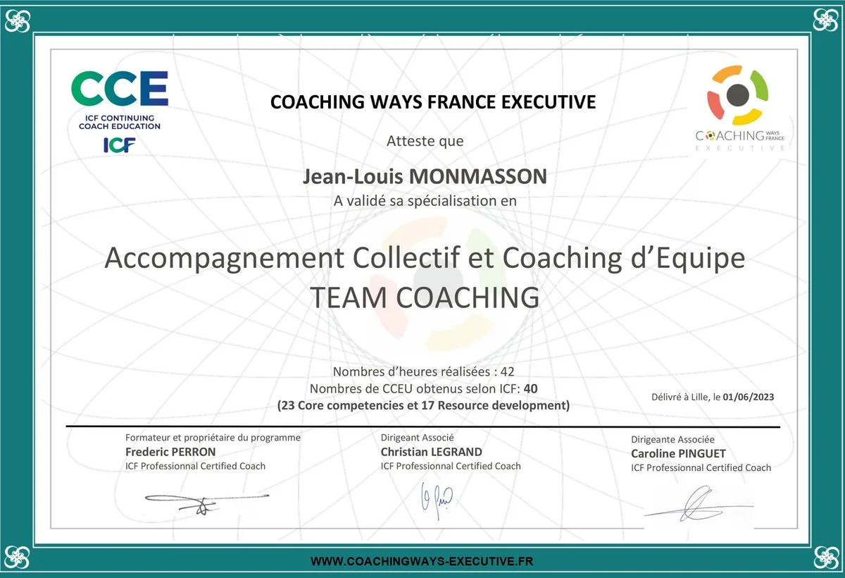 Accompagnement collectif - Jean-Louis Monmasson