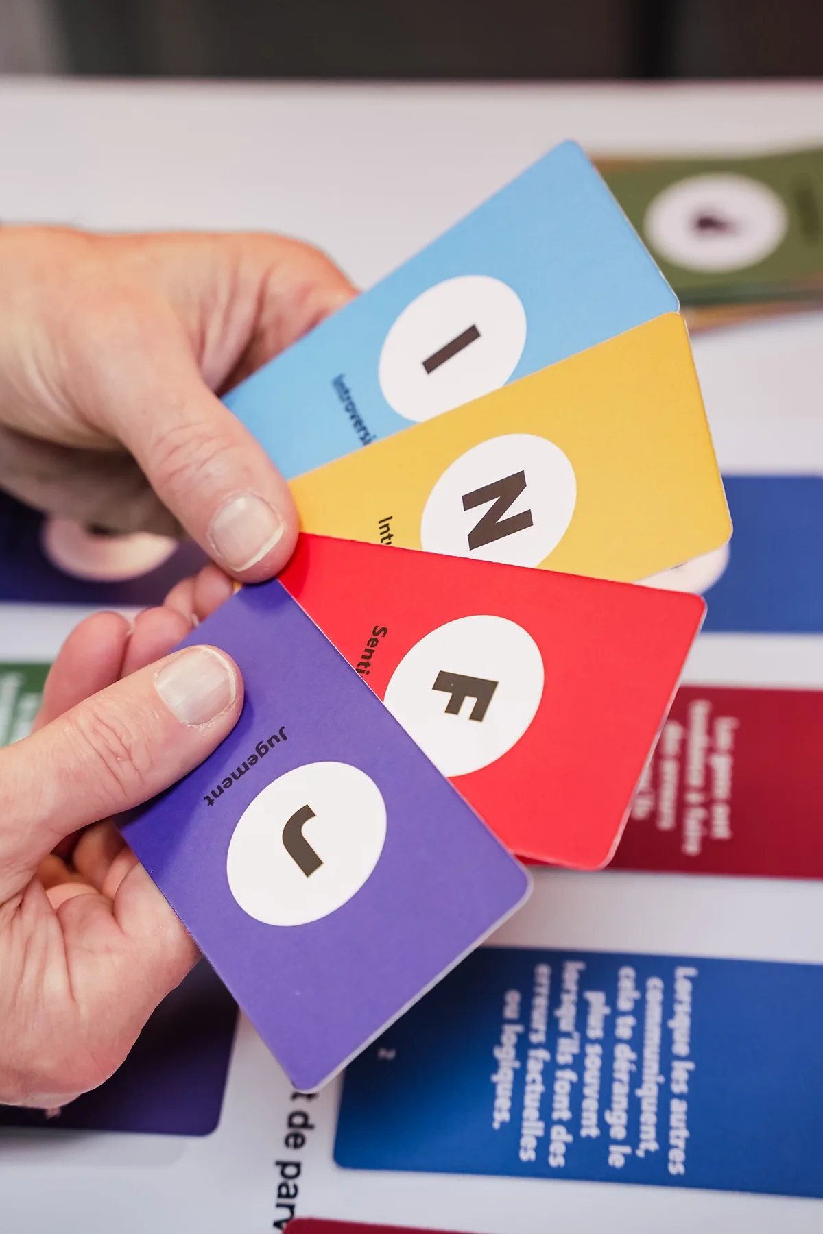 Session d’accompagnement en groupe autour des modèles de personnalité