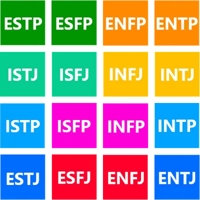 Les 16 types MBTI